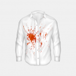blood stains on clothes