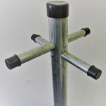 Countryside Washing Line Post, Galvanised, 2.4 meter