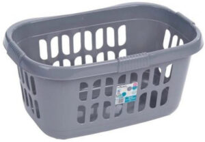 Wham HIPSTER LAUNDRY BASKET-SILVER