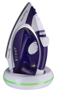 Russell Hobbs 23300 Freedom Cordless Iron, 2400 W, Purple and White, Porcelain