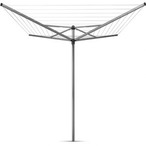 Brabantia Top-spinner Rotary Washing Line with Metal Ground Spike in 40 meters