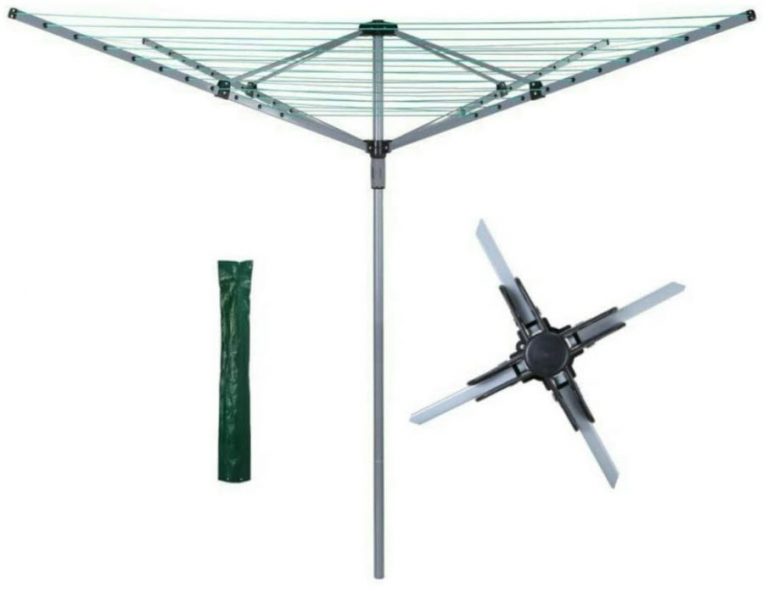 vileda 4 arm rotary washing line